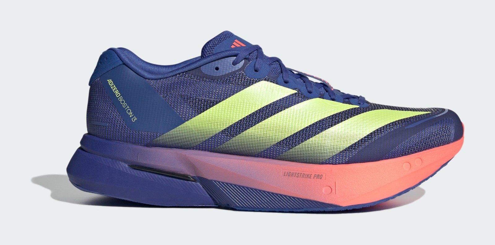 adidas Adizero Boston 13 "Dual Indigo & Frozen Lemon"