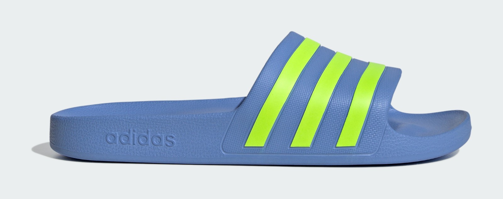adidas Adilette Aqua "Blue Fusion & Lucid Lemon"