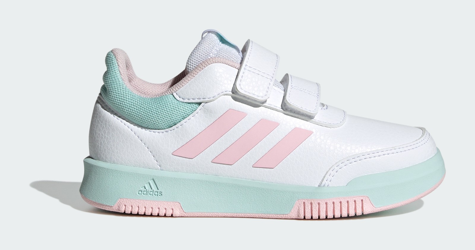adidas Tensaur Hook and Loop "Cloud White & Clear Pink"