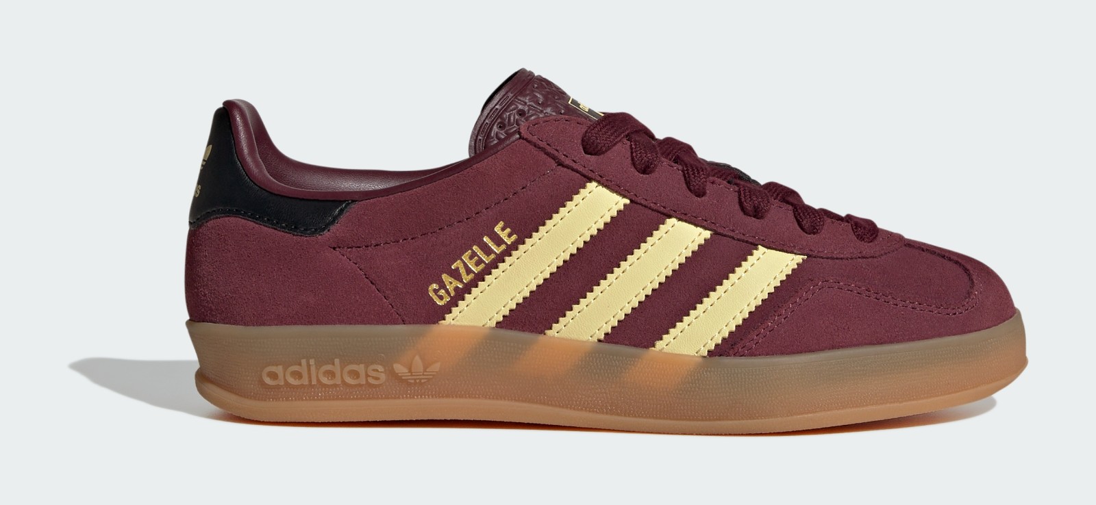 adidas Originals Gazelle Indoor "Maroon & Almost Yellow"