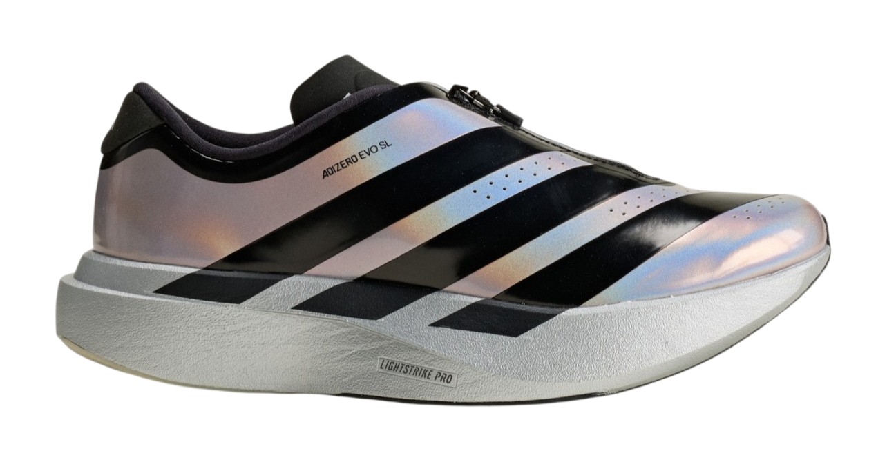 adidas Evo SL Zip "Silver Metallic & Core Black"
