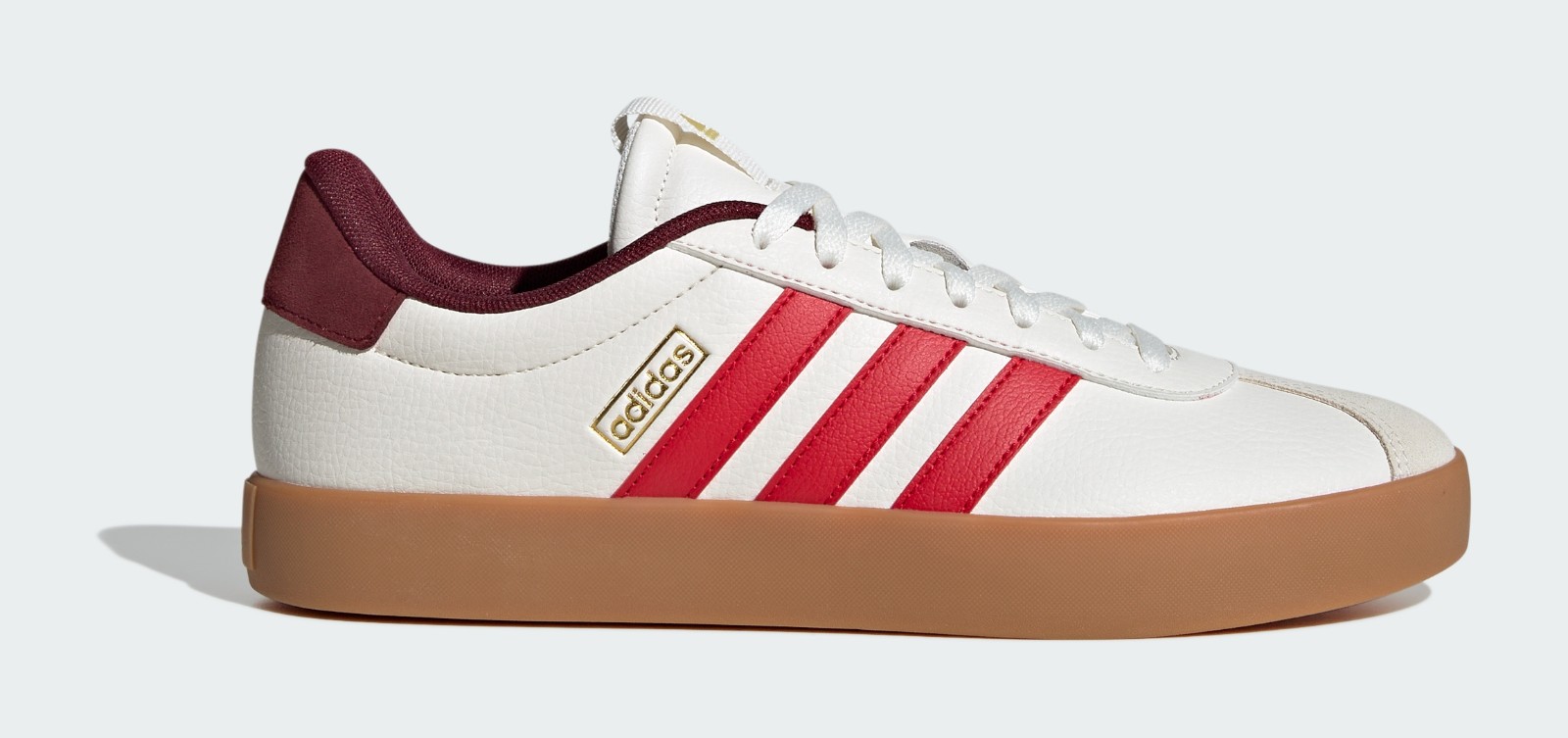 adidas VL Court 3.0 "Core White & Better Scarlet"