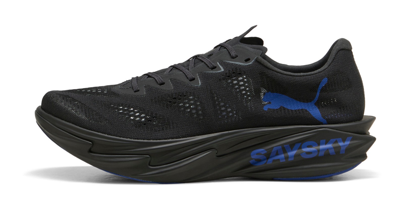 Saysky x Puma Deviate Nitro Elite 4 "Flat Dark Gray & Vivid Blue"