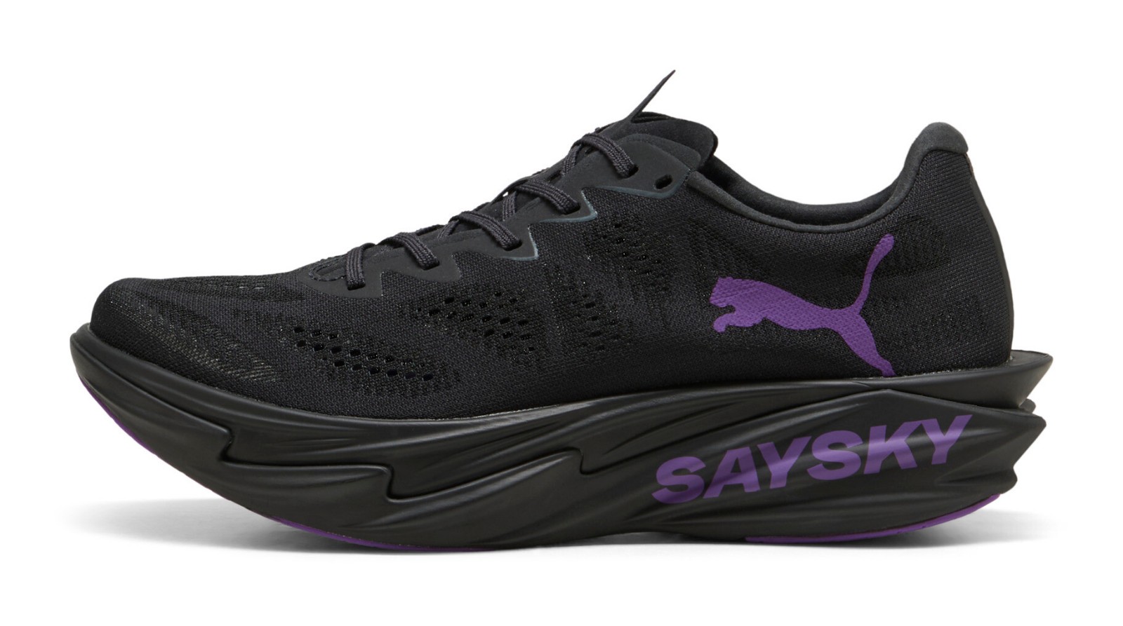 Saysky x Puma Deviate Nitro Elite 4 "Flat Dark Gray & Ultra Purple"