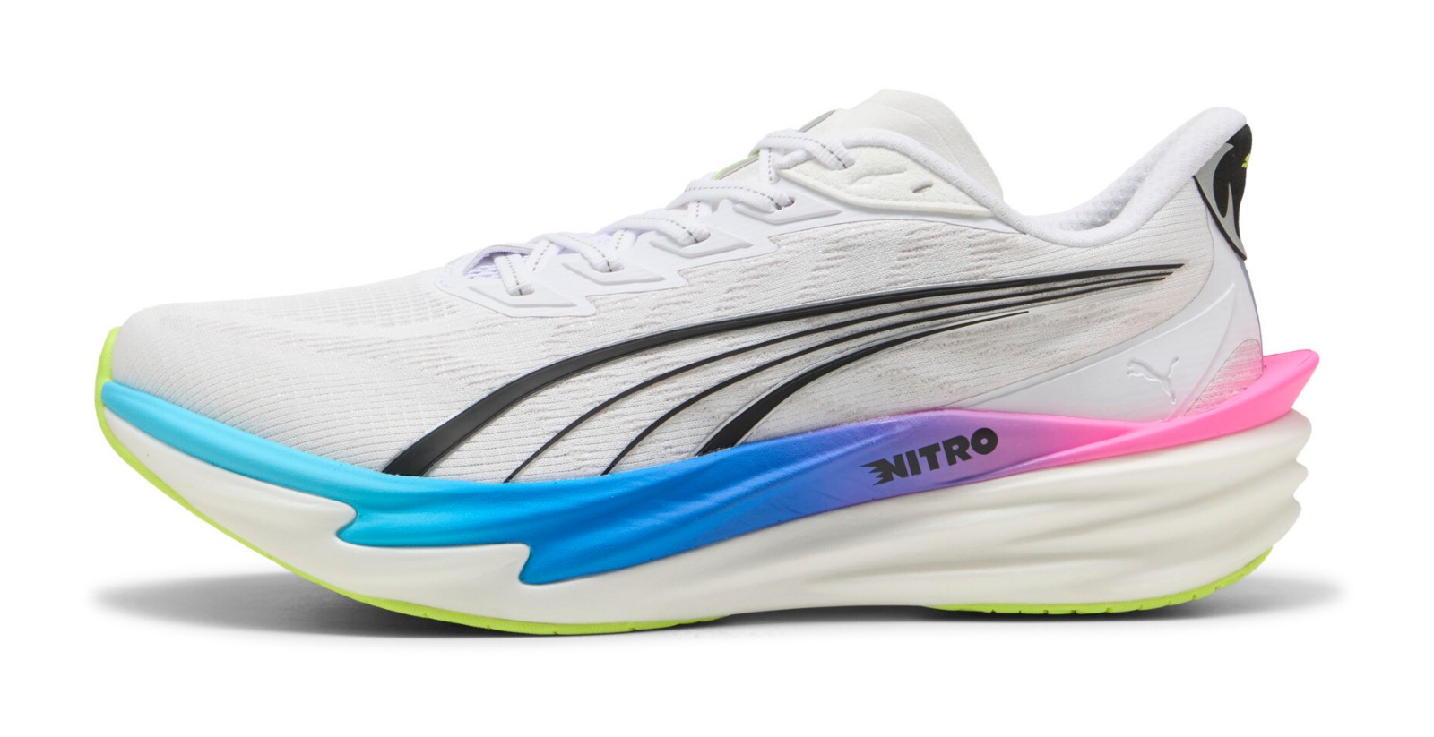 Puma Deviate Nitro 4 "Puma White & Poison Pink"