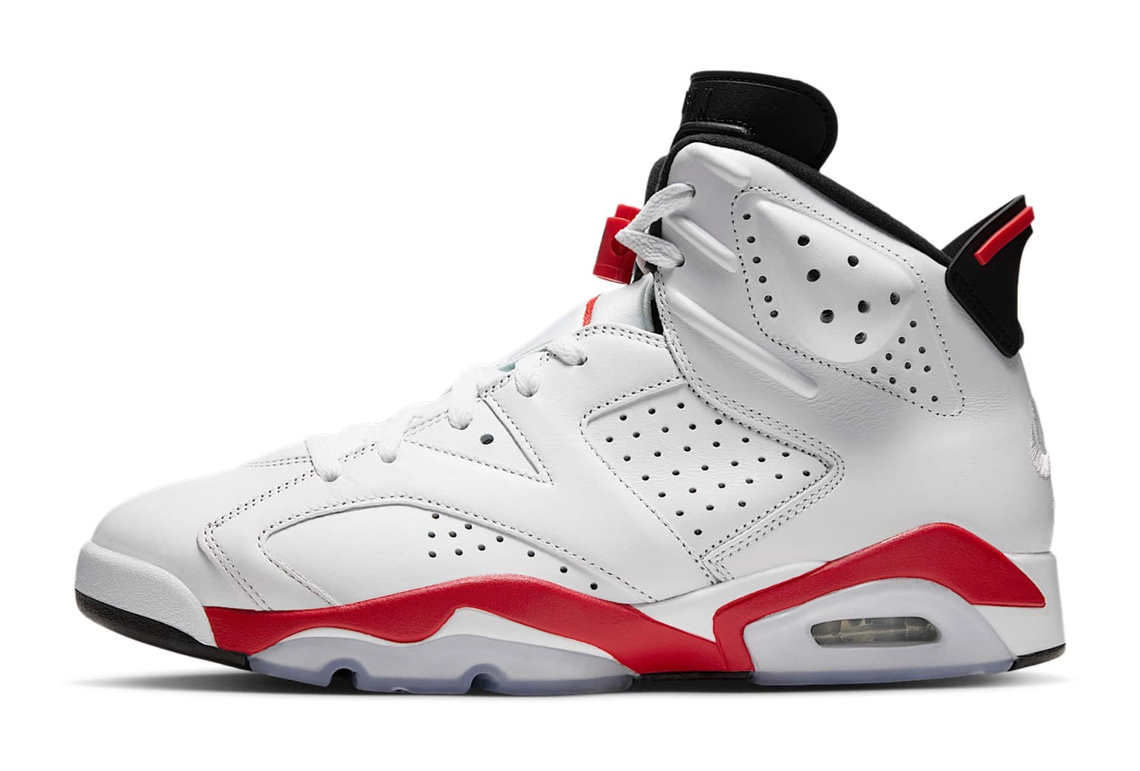 Air Jordan 6 Retro "White & Light Crimson"