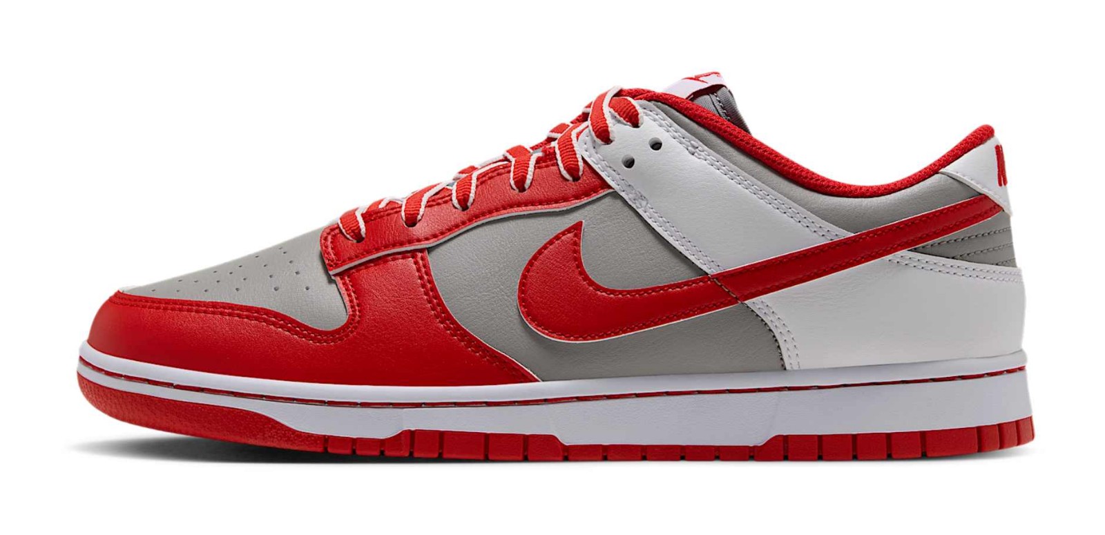 Nike Dunk Low Retro "University Red & Medium Grey"